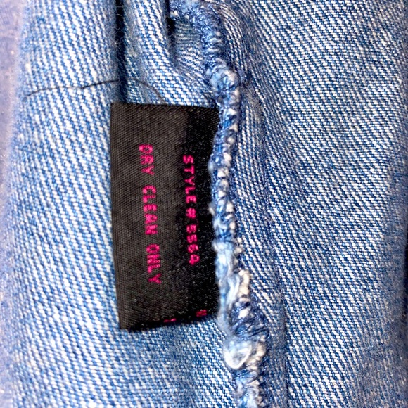 Seductions Black and Jean Jacket. - Picture 6 of 6